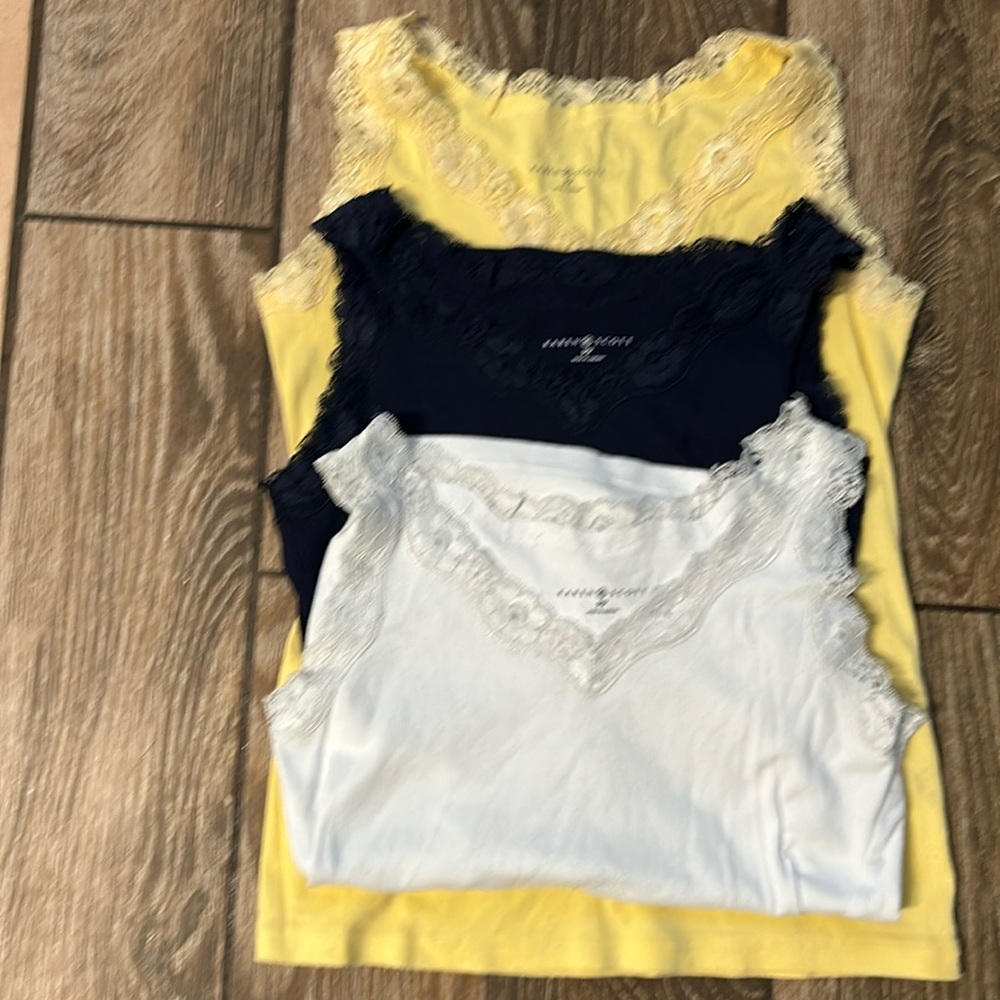 Karen Scott Petite Lace Tanks